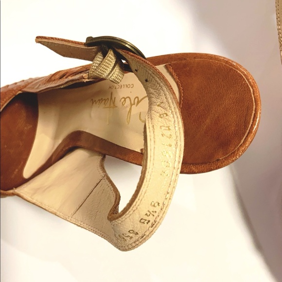 EUC 9.5 Cole Haan 4” rich brown leather sandal - Picture 6 of 6